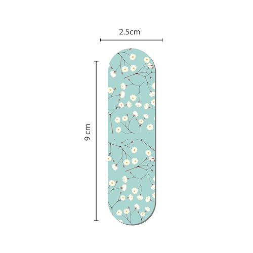 Papboo Pack of 6 Floral Bookmarks,Matte Finished Gifts for Book Readers Writers,Aesthetic Bookmarks - Image 4