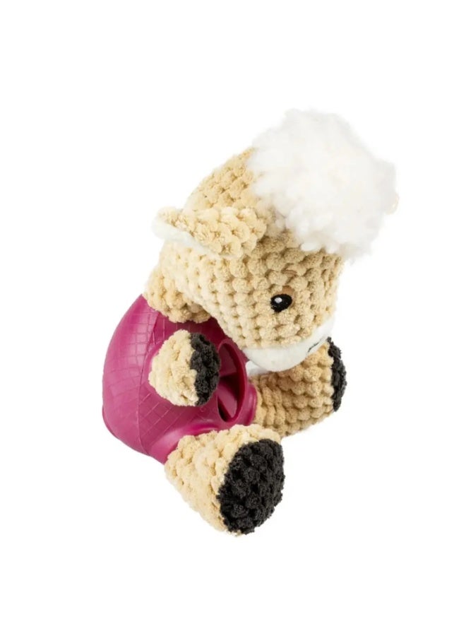 Duvo + Duvo+ Plush & Rubber Sheep Treat Dispenser Dog Toy – Multicolor - Image 2
