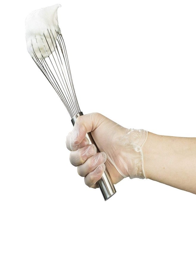 Ammex GLOVEWORKS Clear Vinyl Industrial Gloves, Box of 100, 3 Mil, Size Large, Latex Free, Powdered, Disposable, Non-Sterile, Food Safe, IV46100-BX - Image 5