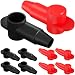 BetyBedy 10 Pack Silicone Battery Terminal Covers for 104AWG Wire Insulated Battery Terminal Protectors for 14 516 38 Battery Post Battery Stud and Power Junction Blocks Cover - Image 2