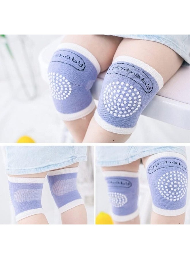 Baby Crawling Anti-Slip Knee Pads, Adjustable Elastic Leg Warmers, Anti Slip Leg Protector For Unisex Toddlers - Image 2