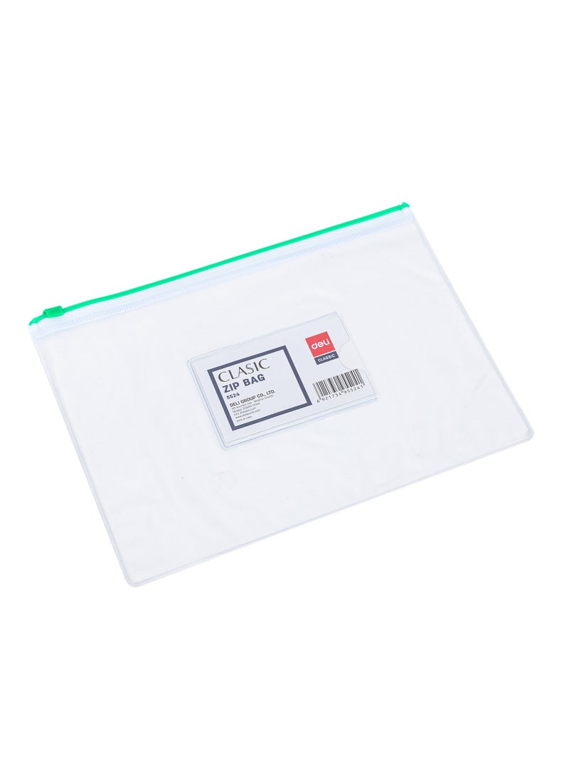 Deli حقيبة سحاب دلي E5524 A5 - مثالية لتخزين المستندات والتنظيم اليومي - Image 4