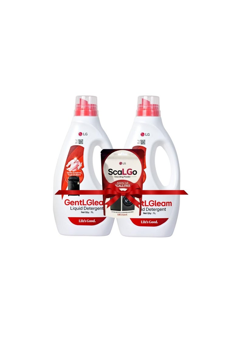 LG Buy 2 Liters of LG GentLGleam Liquid Detergent & Get 100g ScaLGo Descaling Powder Worth ₹299 Absolutely FREE! Best Result With All LG Top Load Washing Machines - Image 5