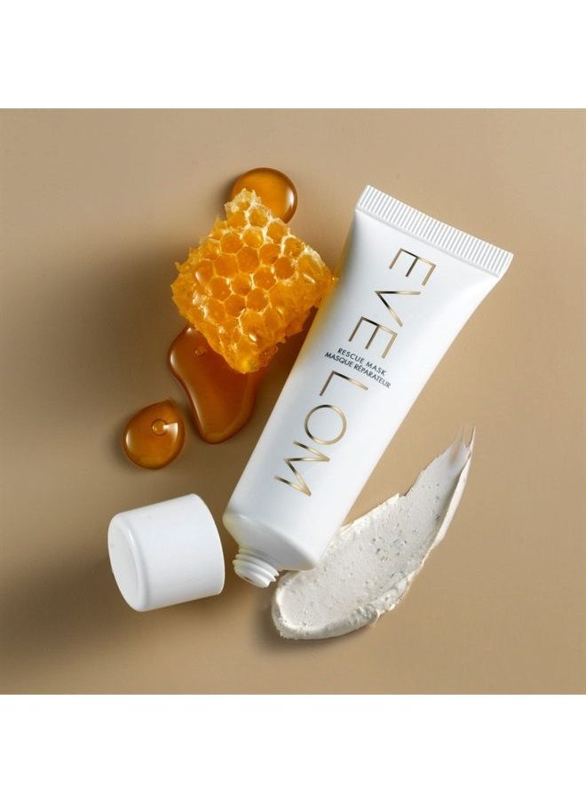 Rescue Mask | Facial mask that purifies, exfoliates and hydrates. Honey-infused Kaolin Clay conditions skin while ground almonds gently exfoliate reveal a brighter complexion - 50 ml