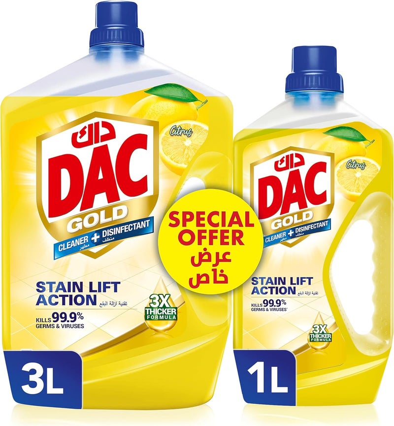 DAC Gold Multi-Purpose Disinfectant & Liquid Cleaner - Image 1
