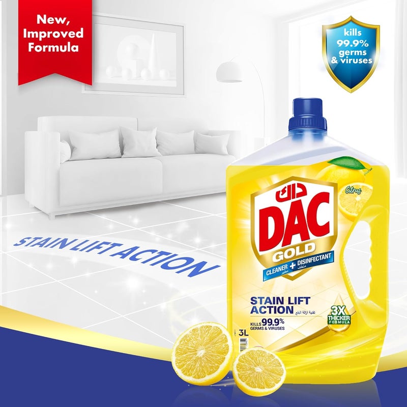 DAC Gold Multi-Purpose Disinfectant & Liquid Cleaner - Image 2