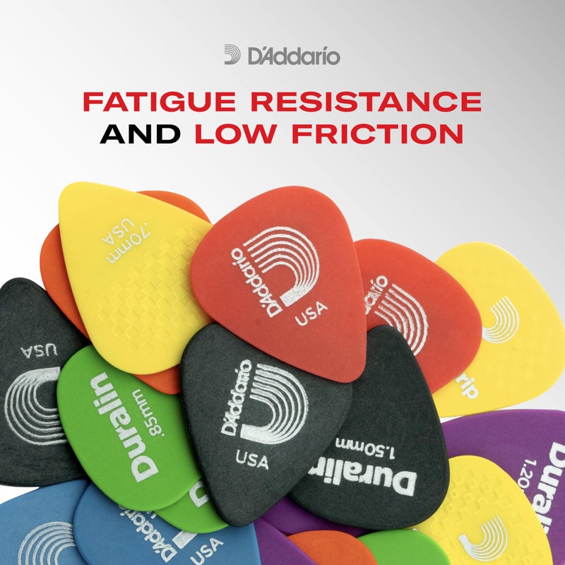 Planet Waves D'Addario Duralin Guitar Picks - Guitar Accessories - Guitar Picks for Acoustic Guitar, Electric Guitar, Bass Guitar - Great Strength, Grip, Durability - Black, Extra Heavy, 1.5mm, 10-Pack - Image 2