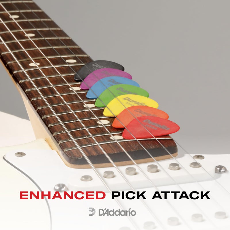 Planet Waves D'Addario Duralin Guitar Picks - Guitar Accessories - Guitar Picks for Acoustic Guitar, Electric Guitar, Bass Guitar - Great Strength, Grip, Durability - Black, Extra Heavy, 1.5mm, 10-Pack - Image 5