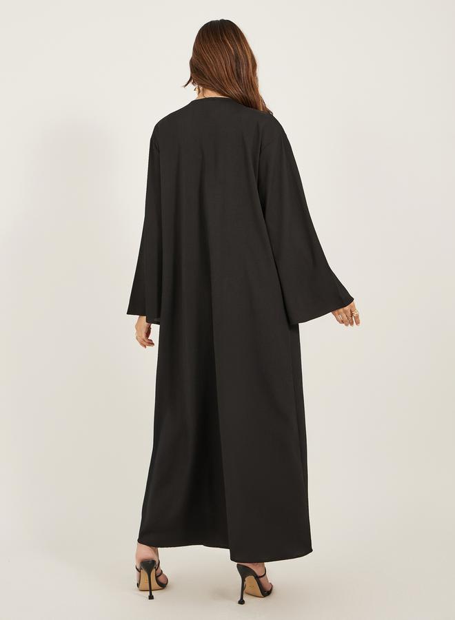 Styli Regular Fit Maxi Kimono with Side Slit Detail  - Image 5