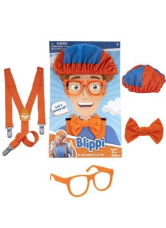Costume Roleplay Accessories Perfect For Dress Up And Play Time Includes Iconic Orange Bow Tie Suspenders Hats And Glasses For Young Children And Toddlers Roleplay Set