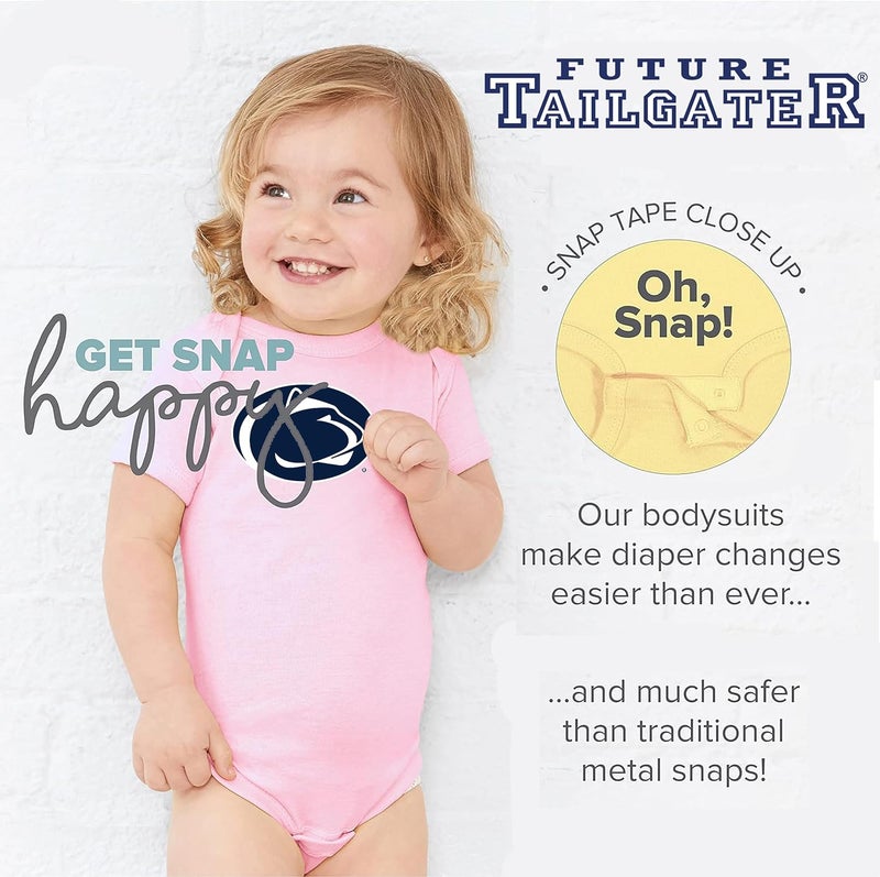 Future Tailgater Alabama Crimson Tide Officially Licensed Baby LOGO Bodysuit - Image 2