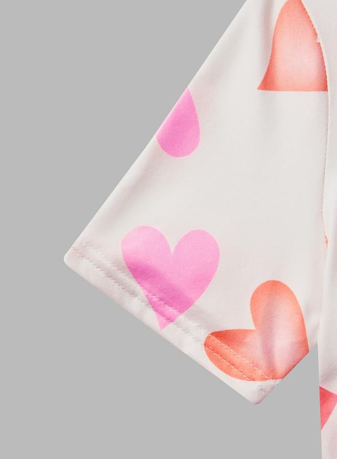 تايك تو مجموعة من 3 - تيشيرت بتفاصيل مزمومة - Image 4