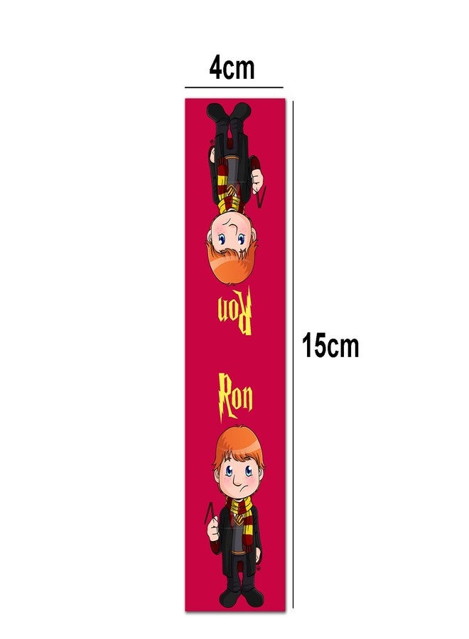 MyTees (Set of 7) Cute Magnetic Bookmark Gifts for Book Lovers | Book Marks for Book Lovers | Bookmarks Aesthetic for Books | Cartoon Magnetic Bookmarks (Harry Potter, Large (15X4 Cms)) - Image 5
