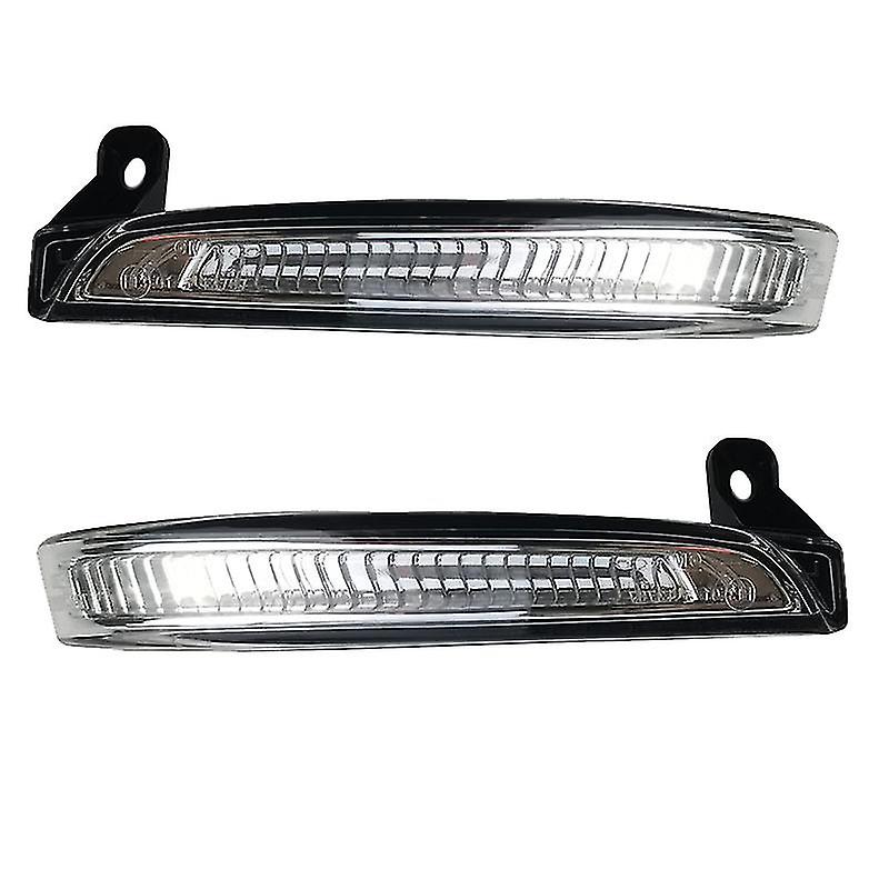 Car LED Rear View Mirror Light: Black ABS Plastic, Easy Direct Fit, High Reliability - Stable Characteristics, Ultrasound Lampshade, Side Rearview Mirror Turning Lamp for Chevrolet Cruze J300 2009-201 - Image 1