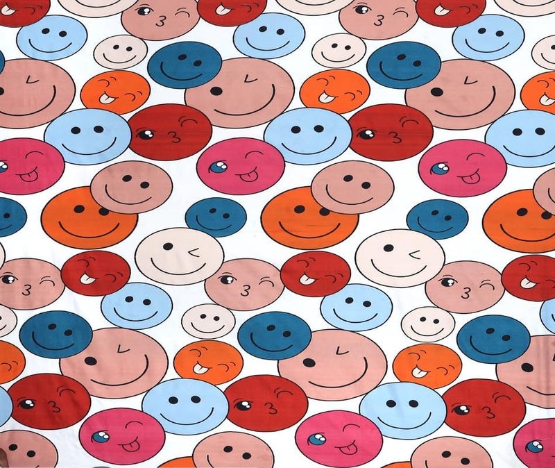 Blenzza Deco™ Glace Cotton Single Bed Reversible Babies 1 Kids Comforter & 1 Single Flat Bed Sheet with 1 Pillow Cover (Design 11) (0 to 8 Years Kids) - Image 5