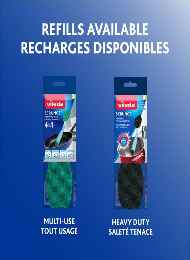 Vileda عصا غسيل الصحون بفرشاة سكرانج - Image 4