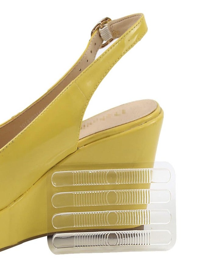 ccHuDE 24 Pcs Shoe Strap Grip Back Heel Inserts Sling Invisible Gel Pads Clear Liner Cushion Insert for Loose Shoes - Image 5
