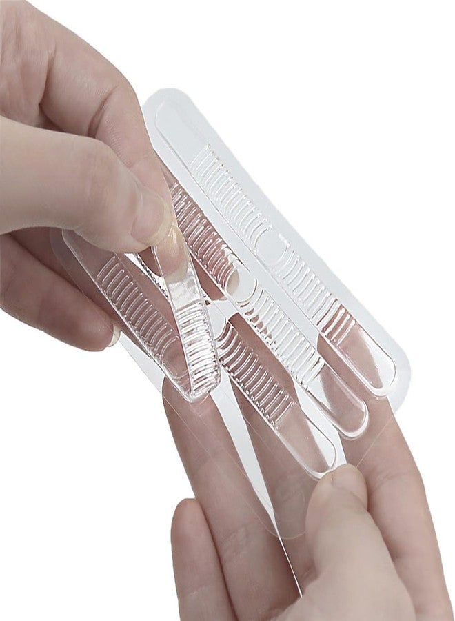 ccHuDE 24 Pcs Shoe Strap Grip Back Heel Inserts Sling Invisible Gel Pads Clear Liner Cushion Insert for Loose Shoes - Image 3