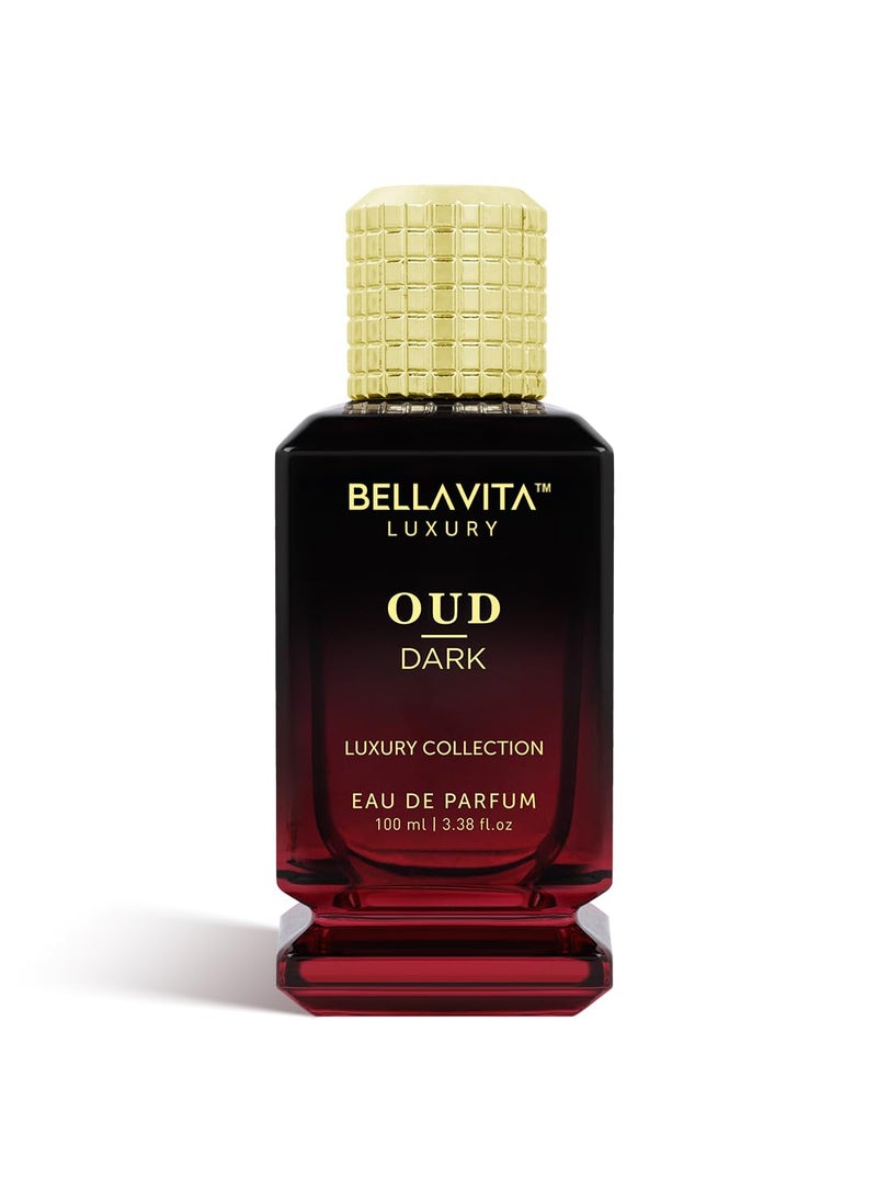 Bella Vita Luxury - OUD DARK Eau De Parfum (3.48 fl. oz.) | Intense Arabian Perfume for women & men | Infused with Citrus, Grapefruit, Floral, Vetiver, Orris, Musky Oud | Fragrance Family: Spicy, Ambery, and Oud - Image 1