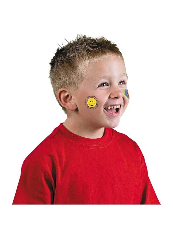 Amscan Multicolor Tween Tattoo Mega Value Pack Favors - 12.125" x 8" (120 Pc) - Exciting & Unique Variety Designs - Vibrant Temporary Tattoos for Kids & Teens - Image 4