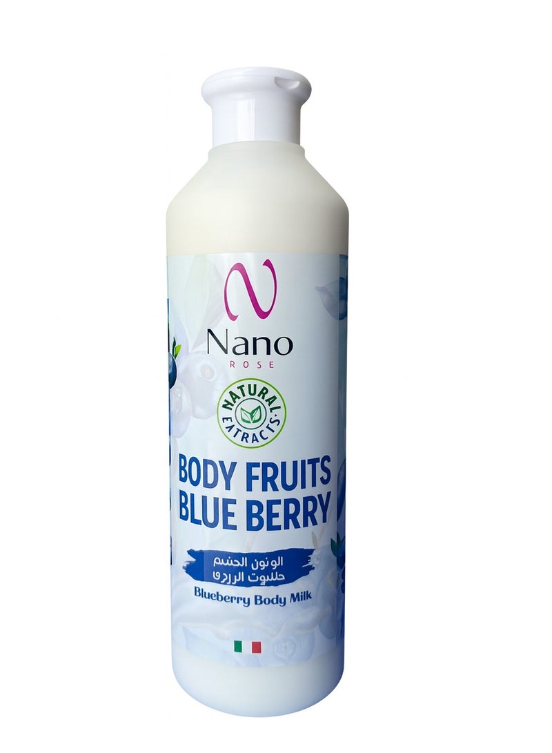 Nano Fruits Blueberry Milk Body Lotion 500ml