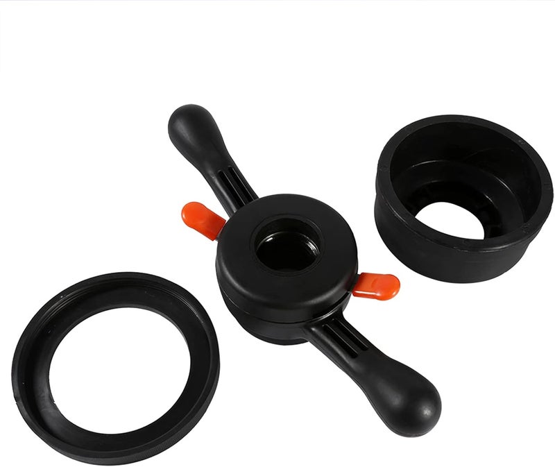 Wheel Balancer Nut, Thread Diam 36mm Pitch 3mm Plastic Quickly Release Hub Wing Nut Pressure Cup Hub Tire Balancer for Car Truck SUV Maintenance Easy Installation (Inner Diameter 38mm, Pitch - Image 3