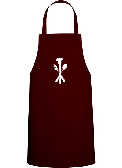Kitchenware Custom Printed Chef Apron Claret Red