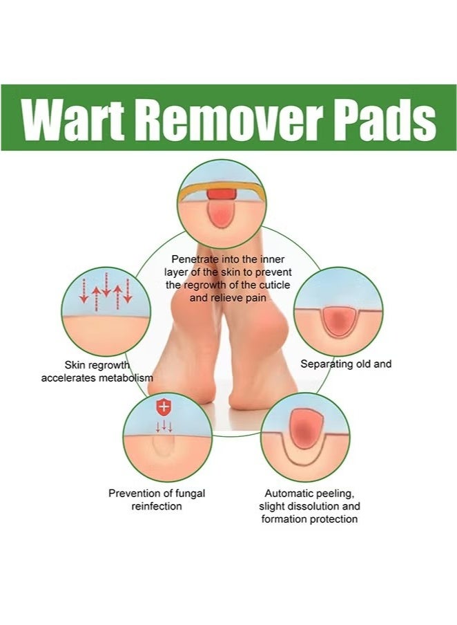 EELHOE 30 Pcs Wart Removal Pads, Treatment Relief Corn Pain and Foot Care, Clean Anti-Itting and Antibacterial Patches - Image 4
