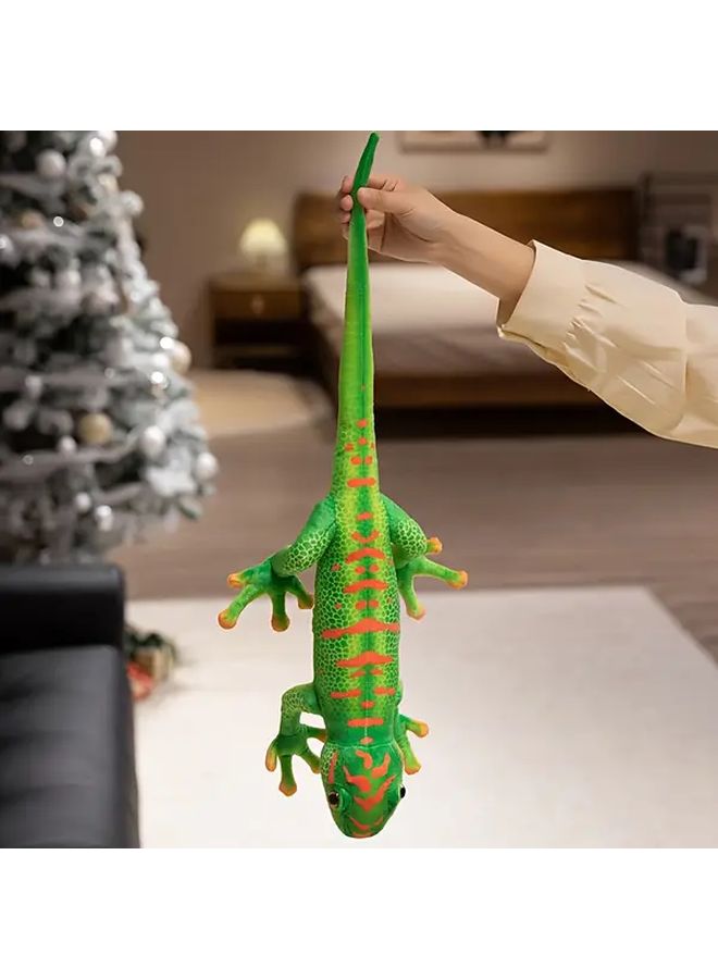 Realistic Green Gecko Plush Toy Soft Stuffed Animal Collectible Gift 1pc - Image 5