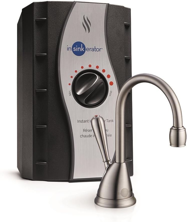 insinkerator InSinkErator View Instant Hot Water Dispenser System  Faucet  Tank Satin Nickel HViewSN 146 x 10 x 84 inches  - Image 1