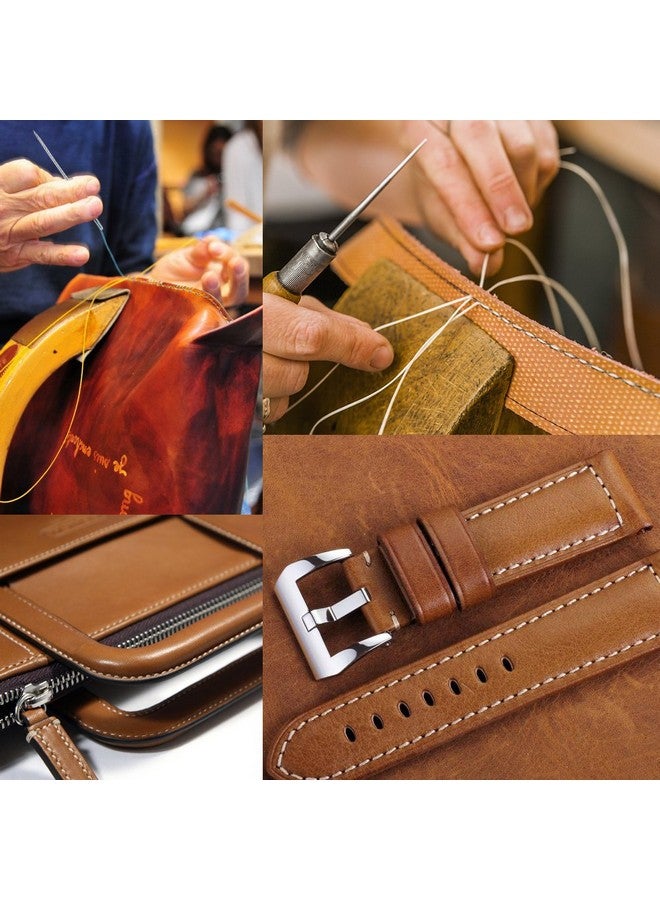 JANYUN 792 Yards 24 Colors Leather Sewing Waxed Flat Cord Thread for Leather Craft DIY Supplies,Each of 33 Yards - Image 5