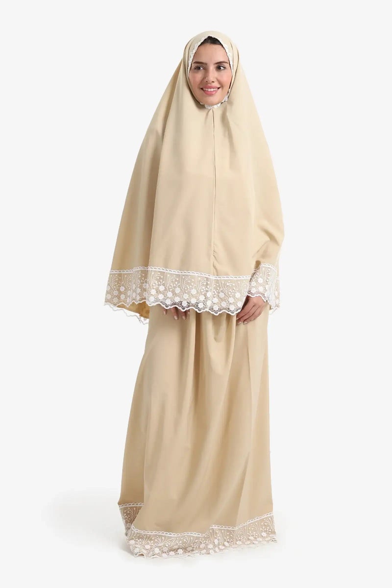 كارينا طقم صلاة بلمسات دانتيل - Image 5