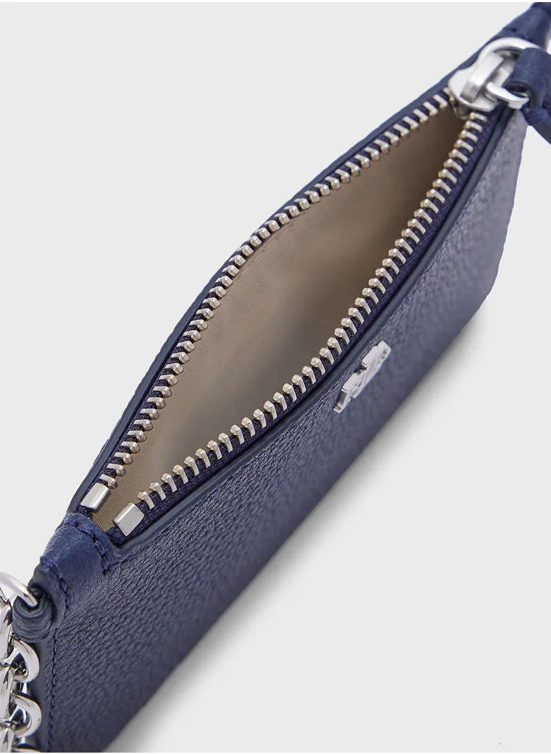 لورين رالف لورين Zip Card Small Purse