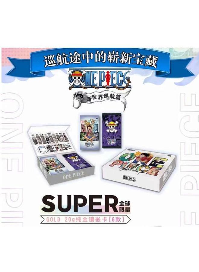 Bluejw Genuine Authorized Qiqu Creative One Piece Card Ouka Dynamic Combustion Card Man Card Hall Le Man House Collection Blind Box Card - Image 1