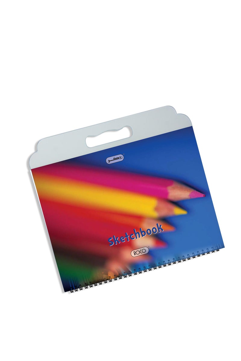 ROCO Sketch Pad Perforated with Handle110 gsmWhite16 Sheets