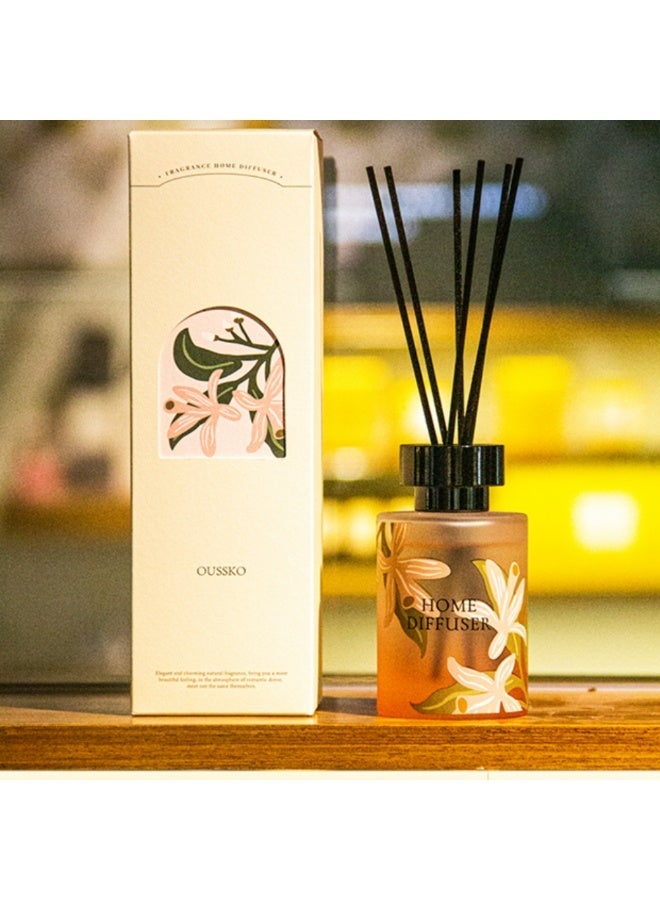 【Premium】Natural Reed Diffuser - Floral & Citrus Scent for Home Fragrance, Long-Lasting Freshness - 100ml - Image 2