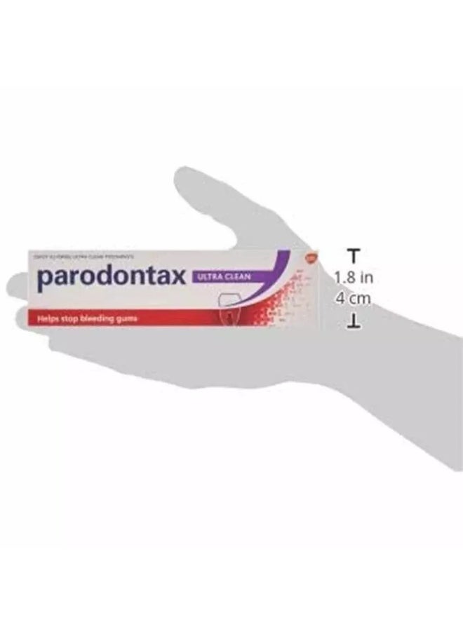 Parodontax Toothpaste for Bleeding Gums, Ultra Clean Flavour, 75 ml  - Image 4