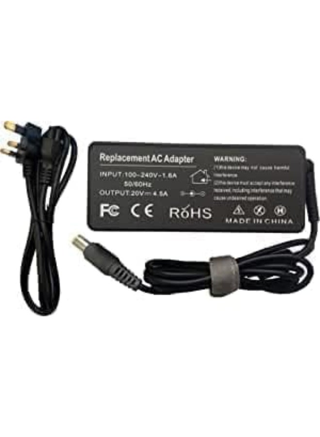 Zexen laptop Charger 90W for Lenovo T410 T420s T430 T500 T510 T520/i T61 T60P) - Image 1