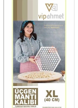 vip ahmet Practical Triangle Ravioli Mold 40 Cm.  - Image 4