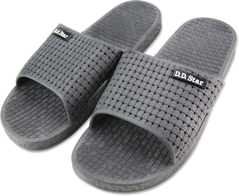 D.D.Star Big Size Bathroom Slippers For Men and Women Non-Slip Quick Drying Shower Shoes Comfortable And Soft Sole Slide On Sandal - Image 2