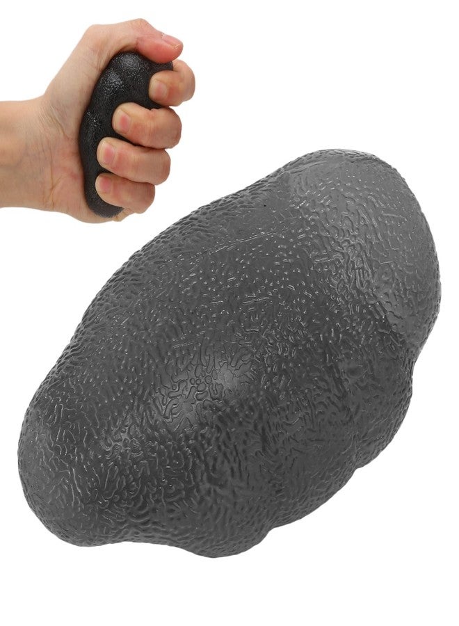 Brrnoo Finger Balls, Exerciser Grip Ball, Stress Balls, Hand Exercise Squeeze Ball Silicone Squeezer for Grip Strength(Grey) - Image 1