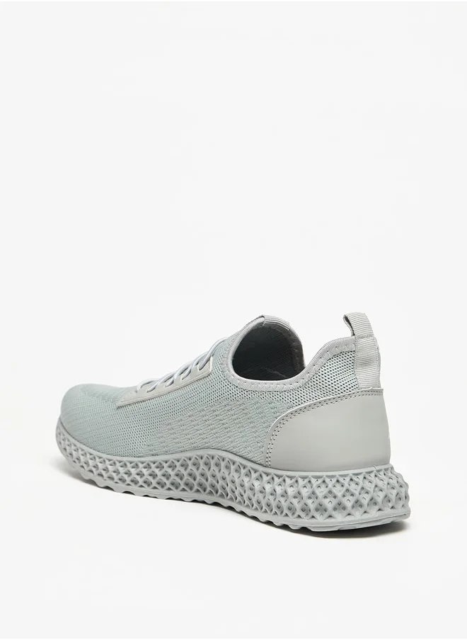 Oaklan by Shoexpress Textured Slip-On Sports Shoes