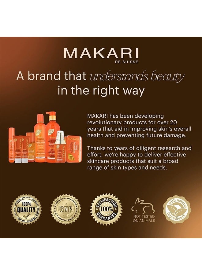 Makari Extreme Active Intense Argan and Carrot Oil Tone-Boosting Body Glycerin (16.8 oz) | Fades Spots & Marks | Helps Brighten Complexion | Hydrates and Softens | for All Skin Types Except Sensitive - Image 5