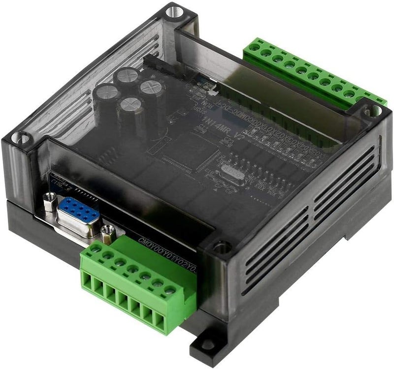 Thincol FX1N-14MR Industrial Control Board PLC,DC24V,Programmable Logic Controller Relay Output,Supports for GX-Developer, GX-work2,HMI Connection. - Image 1