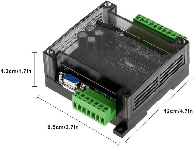 Thincol FX1N-14MR Industrial Control Board PLC,DC24V,Programmable Logic Controller Relay Output,Supports for GX-Developer, GX-work2,HMI Connection. - Image 3