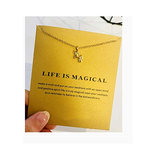Baydurcan Unicorn Gifts Unicorn Necklace for Women with Message Card Gift for Daughter Granddaughter (unicorn) - Image 5