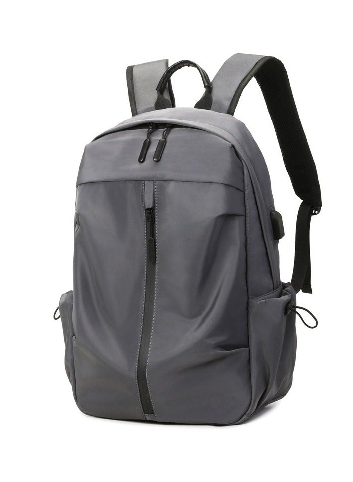 alo Alo Yoga Men's casual sports outdoor backpack, large-capacity computer bag, fashionable and trendy backpack, business grey