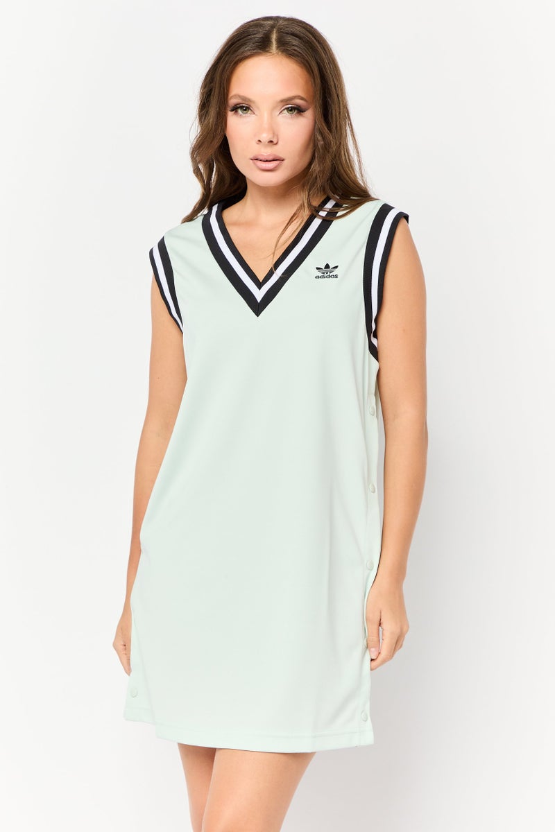 adidas Originals Women Sportswear Fit Outdoor Dress, Mint Green  - Image 1