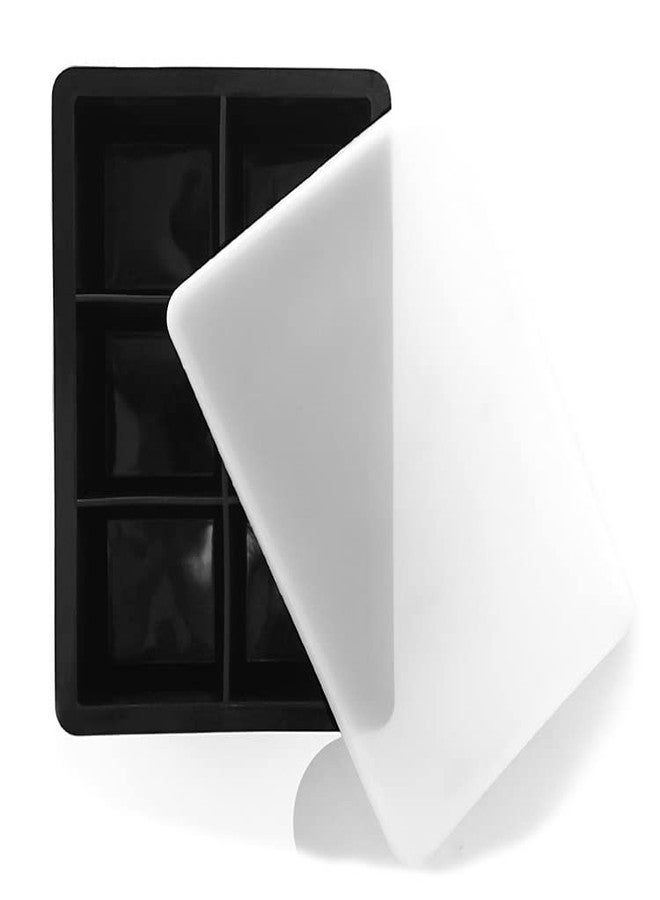 vigor path 2-Pack Silicone Square Shape Giant Ice Cubes Molds, Pefect for Whiskey Cocktails Bourbon Soups and Frozen Treats - BPA-free and designed to last - Image 5