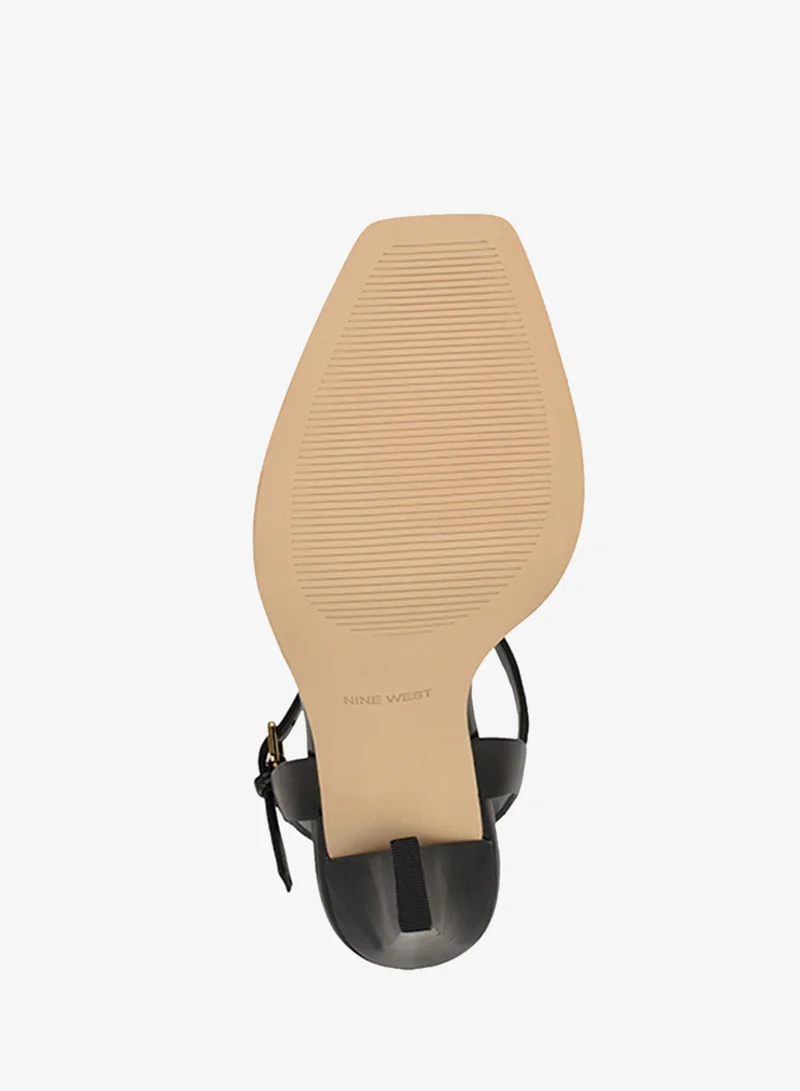 Nine West BLACK Ankle Strap High Heel Sandals for Women | Best Price UAE